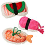 COSMO Furbabies Jouet Chien en Peluche Sushi, Assortiment