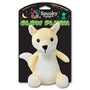 Spunky Pup Glow Plush Fox Dog Toy