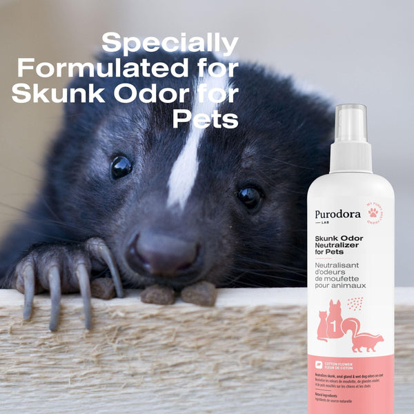 Purodora Lab Neutralisant D'Odeurs De Moufette Pour Animaux