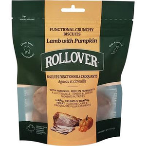 Rollover Functional Lamb w/ Pumpkin Crunchy Dog Biscuits