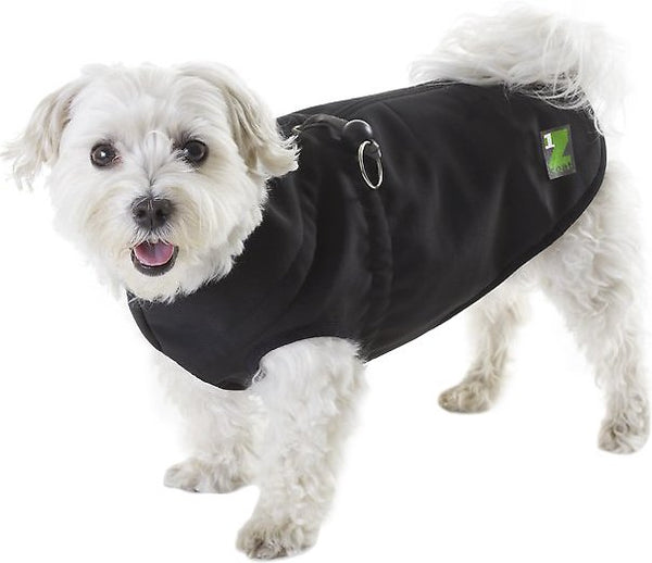 Pawz Manteau 1Z avec Harnais intégré pour chien, Noir