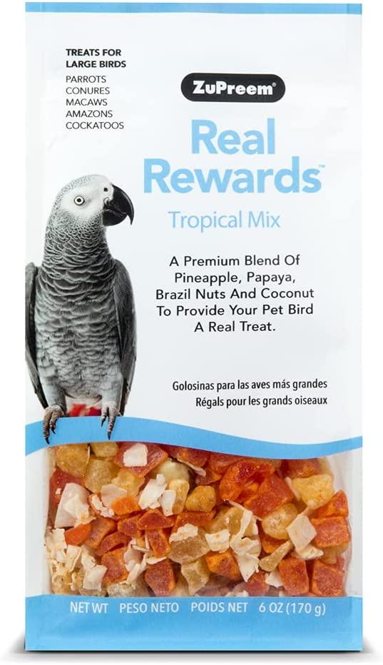 Zupreem Real Rewards Topical Mix Large Bird Treats