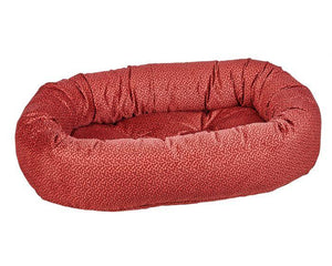 Bowsers Donut Pet Bed, Cherry Bones