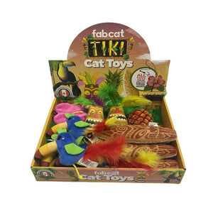 fabdog fabcat Tiki Teaser Cat Toy, Tiki