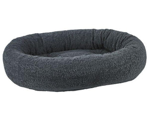 Bowsers Donut Pet Bed, Grey Sheepskin