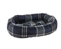 Bowsers Donut Pet Bed, Greystone Tartan