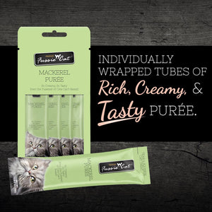 Fussie Cat Mackerel Puree Cat Treats