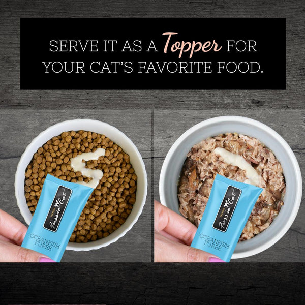 Fussie Cat Oceanfish Puree Cat Treats