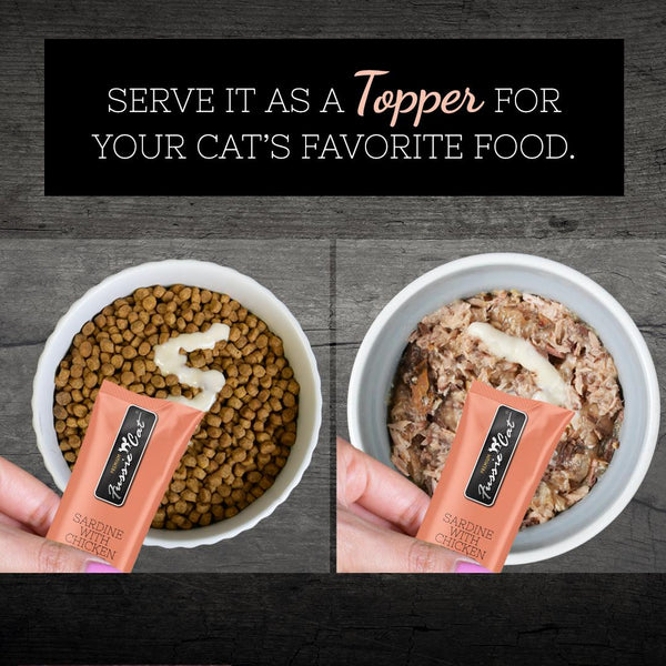 Fussie Cat Sardine with Chicken Puree Cat Treats
