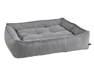 Bowsers Lounge Pet Bed, Stone Grey