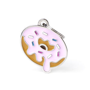 MyFamily Food Donuts Pet ID Tag, Medium