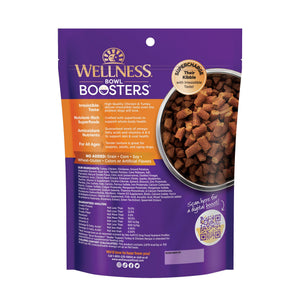 Wellness Bowl Boosters Tender Toppers Turkey & Chicken Grain-Free Dog Food Topper