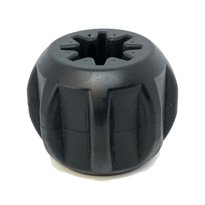 SodaPup Jouet distributeur de friandises Industrial Magnum Gear Pocket pour chien, Noir