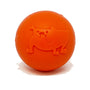 SodaPup Jouet balle Sourire pour chien, Orange