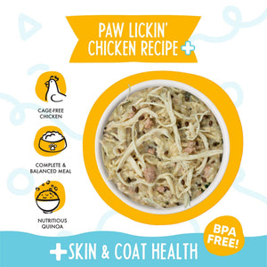 Weruva Repas 'n More Recette Poulet Paw Lickin' Plus en sauce Pâtée pour chiens