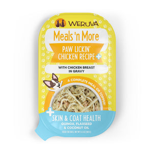 Weruva Repas 'n More Recette Poulet Paw Lickin' Plus en sauce Pâtée pour chiens