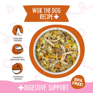Weruva Repas 'n More Recette Wok The Dog Plus en soupe de citrouille Pâtée pour chiens