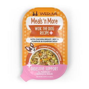 Weruva Repas 'n More Recette Wok The Dog Plus en soupe de citrouille Pâtée pour chiens