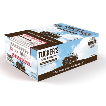 Tucker's Raw Frozen Complete & Balanced Pork, Beef & Pumpkin Food for Dogs