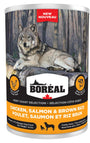 Boreal West Coast Selection Poulet, Saumon & Riz brun Nourriture humide pour chiens
