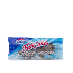 fabdog Chocolate Fabcake Dog Toy