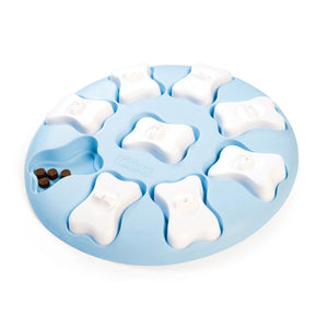 Outward Hound Nina Otosson Puppy Smart Interactive Treat Puzzle Dog Toy, Blue