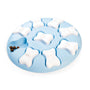 Outward Hound Nina Otosson Jouet interactif intelligent pour chiot avec puzzle à friandises, bleu