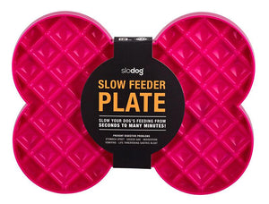 LickiMat SloDog Slow Feeder Plate for Dogs, Pink