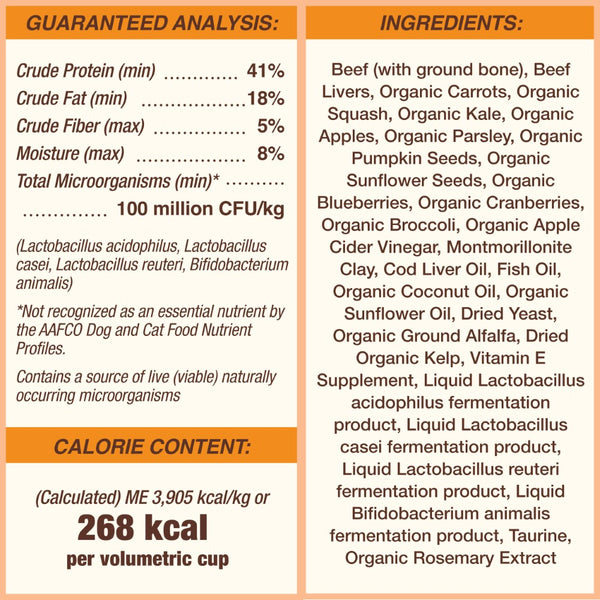Primal Pronto Raw Freeze-Dried Beef Recipe Dog Food