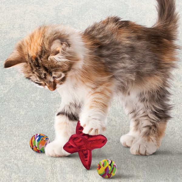 KONG Active Jacks jouet pour chat, lot de 3