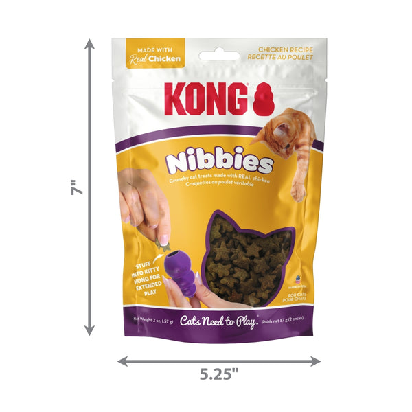 KONG Nibbies Chicken Cat Treats