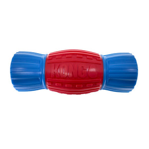 KONG CoreStrength Rattlez Dumbbell Dog Toy