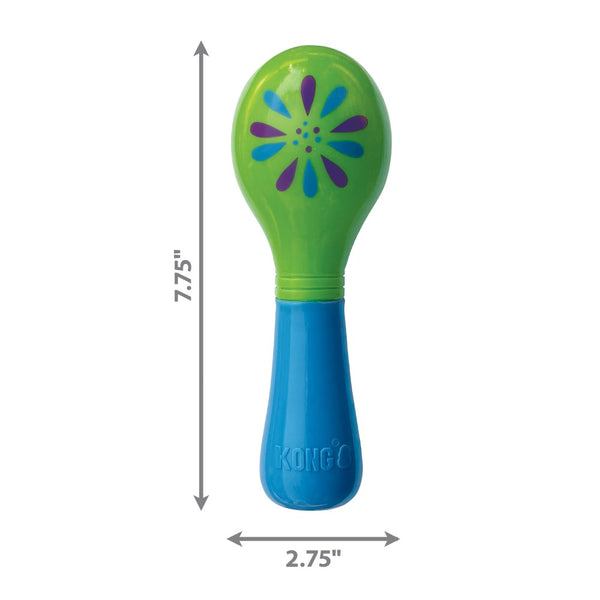 KONG Shakers Acoustix Maraca Dog Toy