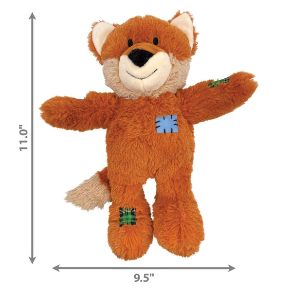 KONG Wild Knots Fox Dog Toy