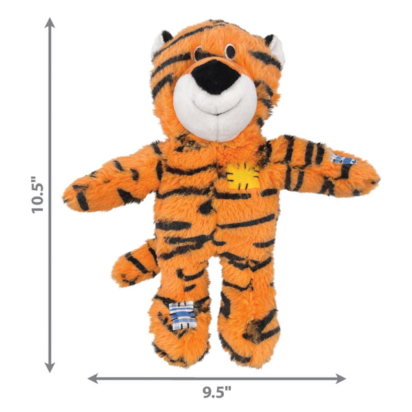 KONG Wild Knots Tiger Dog Toy
