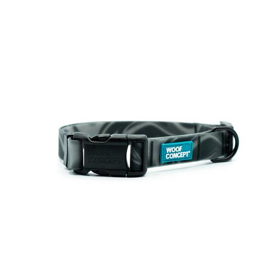 Woof Concept Waterproof Dog Collar, Dark N Stormy 2