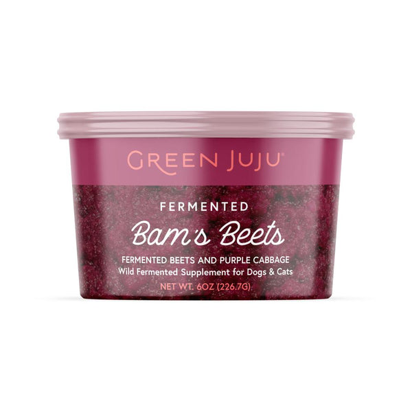 Green JuJu Bam's Beets Frozen Whole Food Supplement for Dogs & Cats