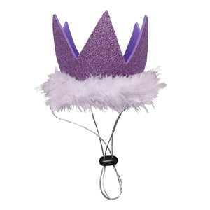 Huxley & Kent Party Crown for Pets, Purple