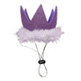 Huxley & Kent Party Crown for Pets, Purple