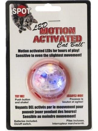 Ethical Pet Jouet pour chat Balle à LED activée par mouvement Spot