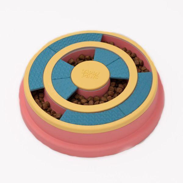 ZippyPaws Jouet chien SmartyPaws Puzzler Wagging Wheel Feeder Bowl