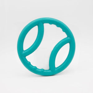 ZippyPaws ZippyTuff Squeaky Ring Dog Toy, Teal