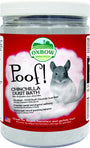 Oxbow Pouf ! Bain de poussière de chinchilla, nuage bleu, pot de 2,5 lb