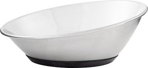OurPets Tilt-A-Bowl Rubber-Bonded Stainless Steel Dog Bowl