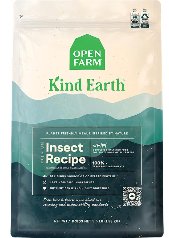 Open Farm Kind Earth Insect Recipe Dry Dog Food