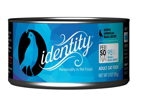 Identity Persona 95% North American Quail Recipe Wet Cat Food