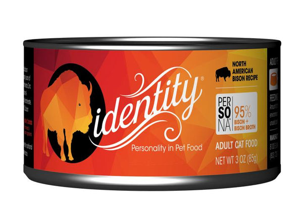 Identity Persona 95% North American Bison Recipe Wet Cat Food