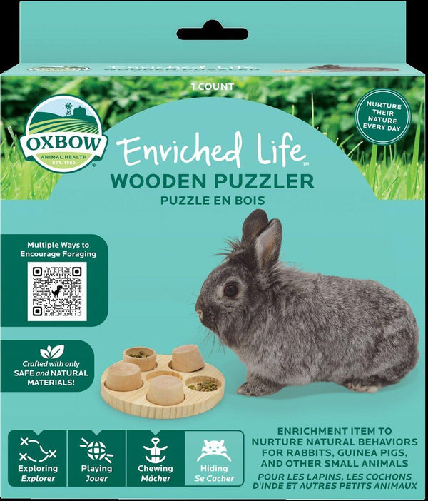 Oxbow Enriched Life Wooden Puzzler Small Animal Toy
