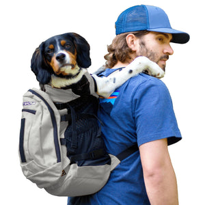 K9 Sport Sack PLUS 2 Sac à dos porte-chien, gris