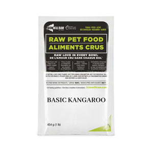 Iron Will Raw Basic Kangaroo Frozen Dog & Cat Food